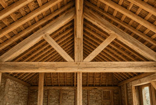 Charpente bois traditionnelle