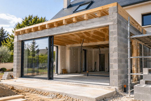 Construction, extension et surélévation de maison